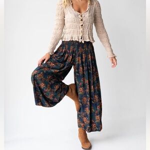 Natural life wide leg palazzo pants